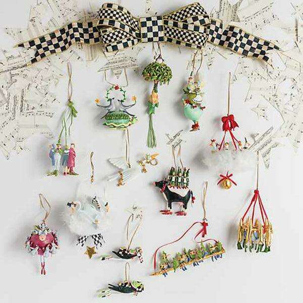 12 Days 2 Turtle Doves Ornament by Patience Brewster