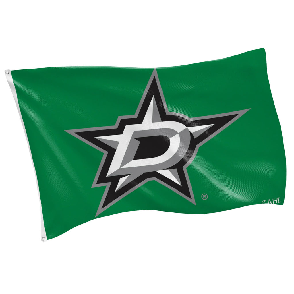 Dallas Stars Single Sided Flag w/ 2 Grommets, 3'x5'