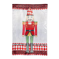 Christmas Nutcracker Lustre House Flag