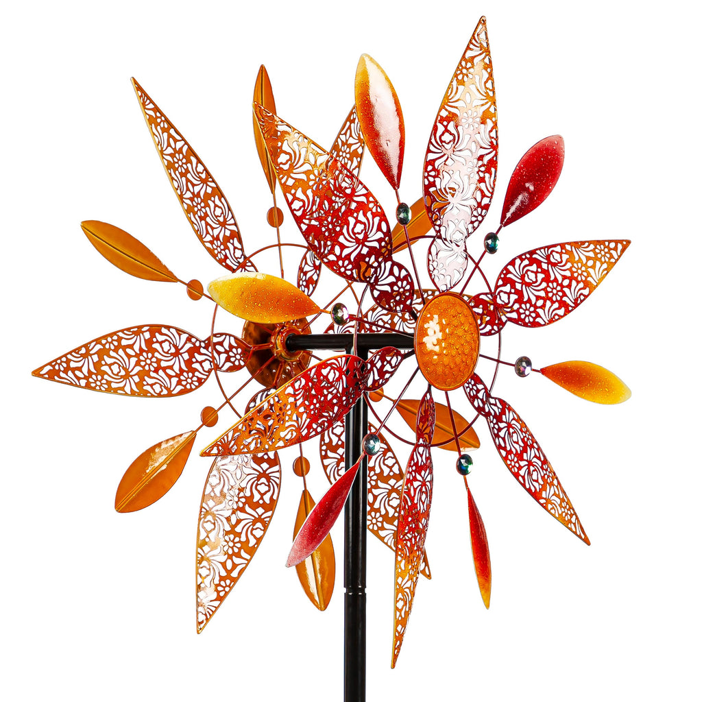 Wind Spinner, Fligree Leaves