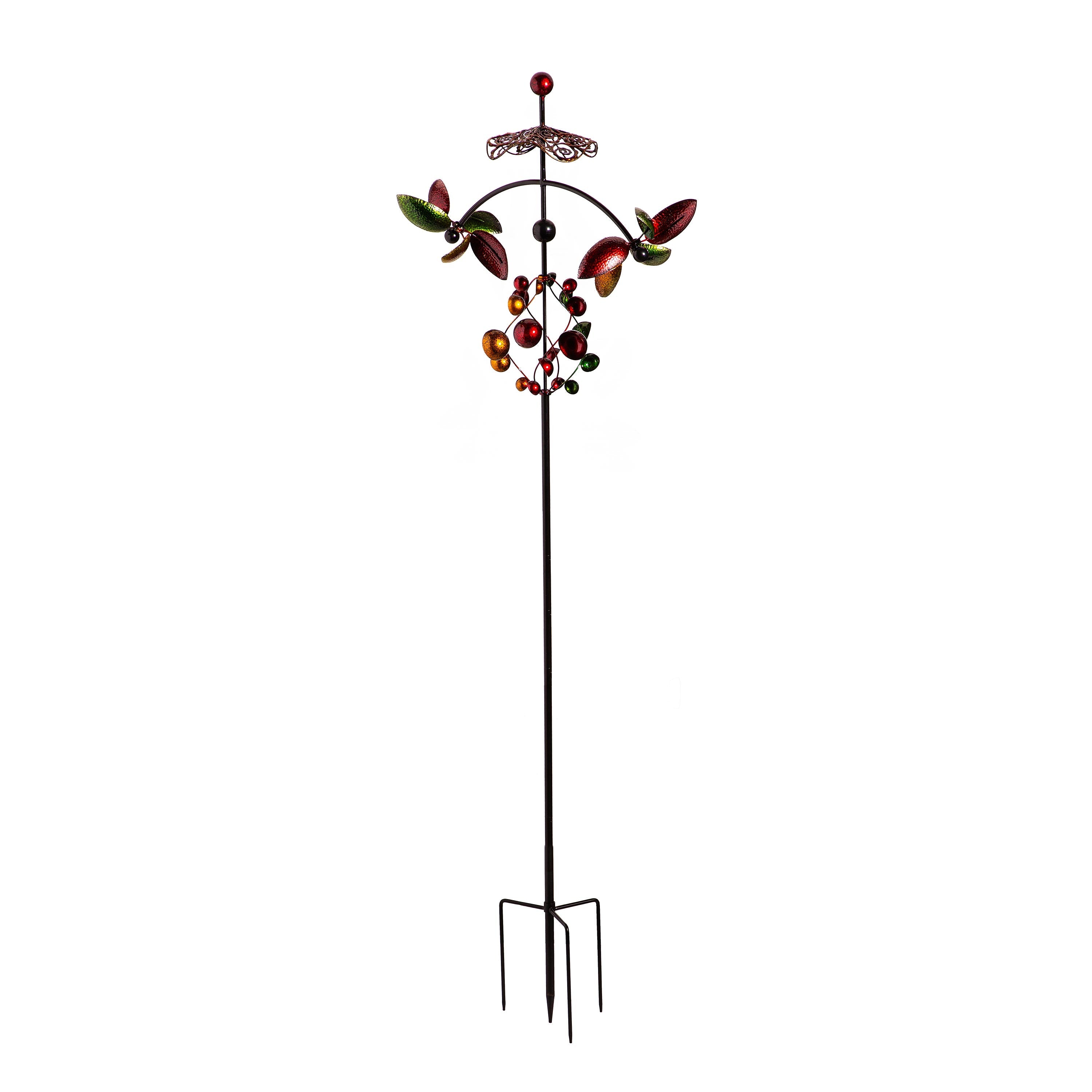 Metal Wind Spinner, Multi Spin, 83"H