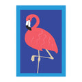 Flamingo Basic Applique Garden Flag