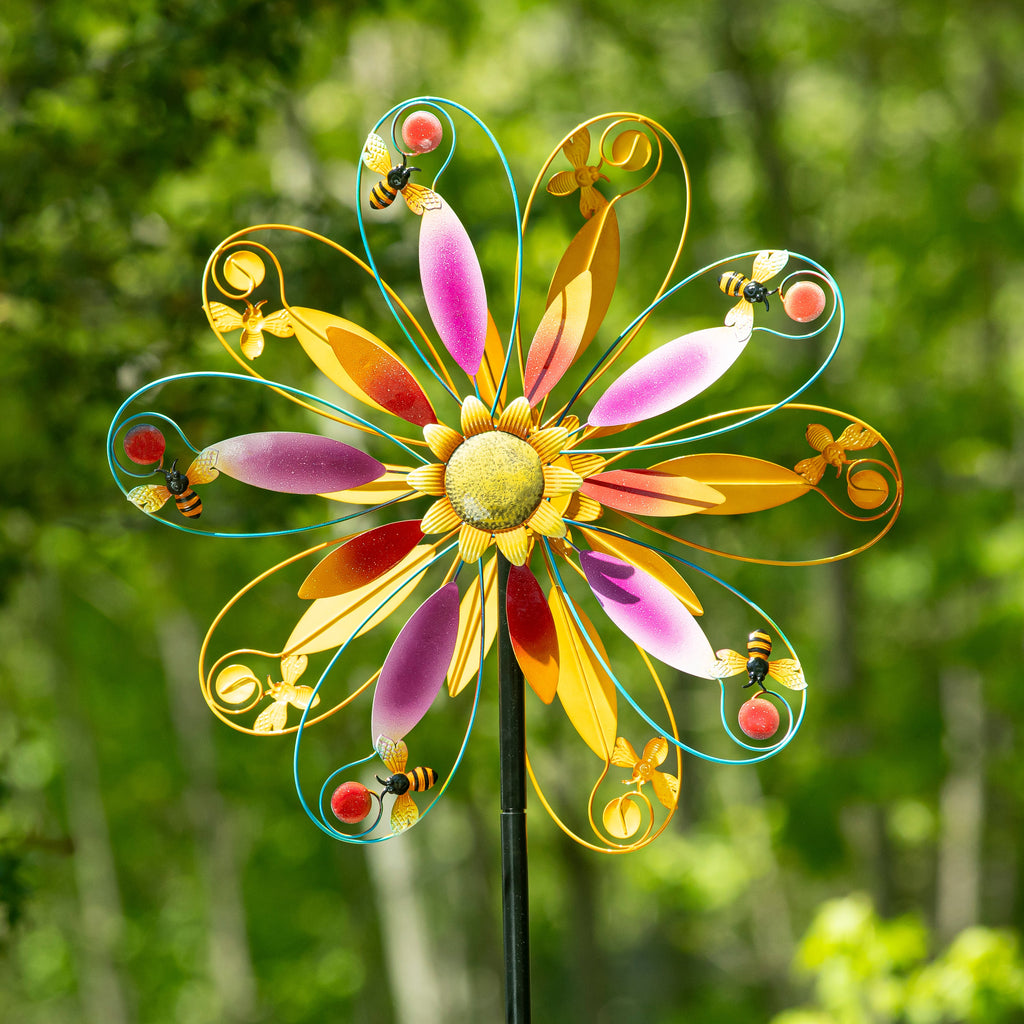 Enchanted Blossom Wind Spinner 74"H