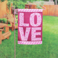 Love Suede Garden Flag
