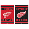 Detroit Red Wings Embossed Suede House Flag