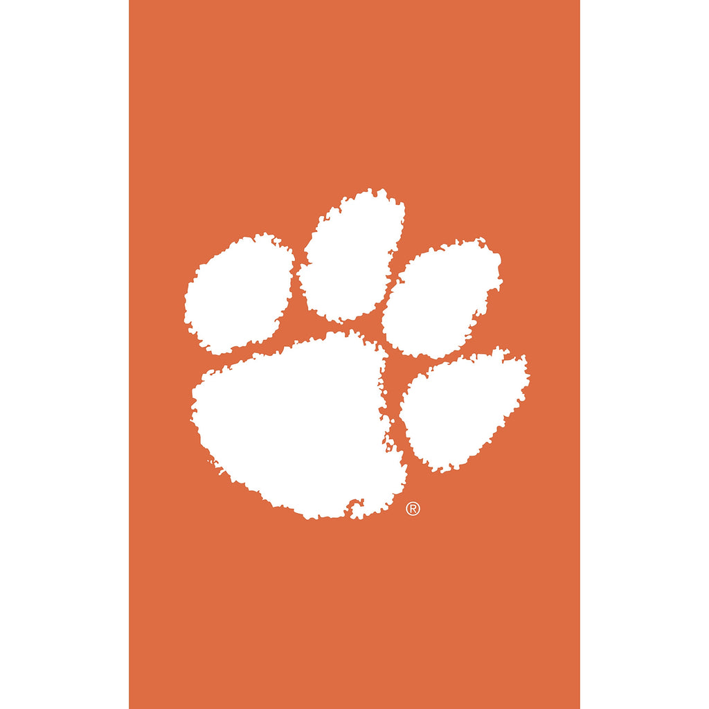 Clemson University Applique House Flag