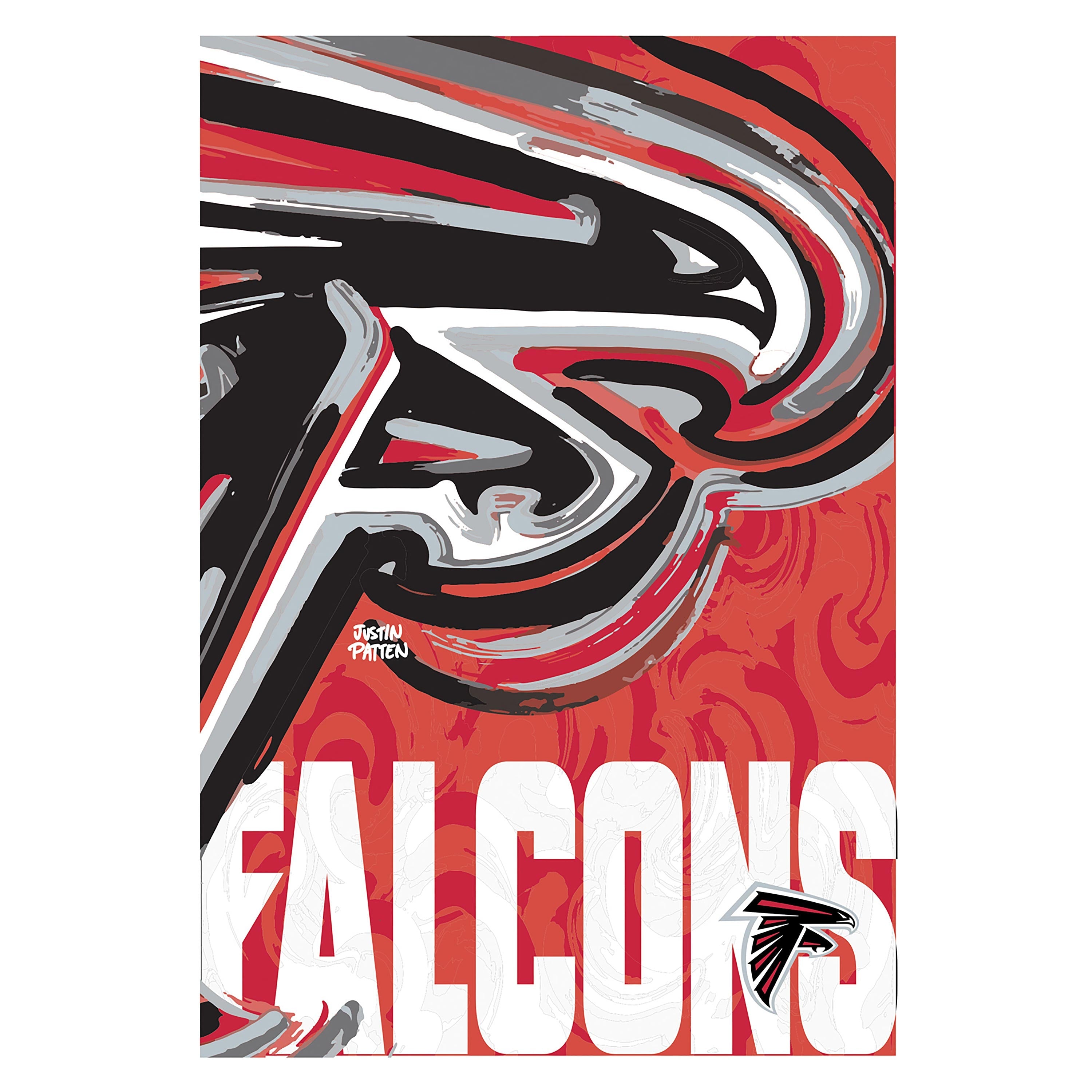 Atlanta Falcons, Suede GDN, Justin Patten Logo