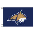 Montana State University Single Sided Flag w/ 2 Grommets, 3'x5'