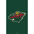 Minnesota Wild Applique House Flag
