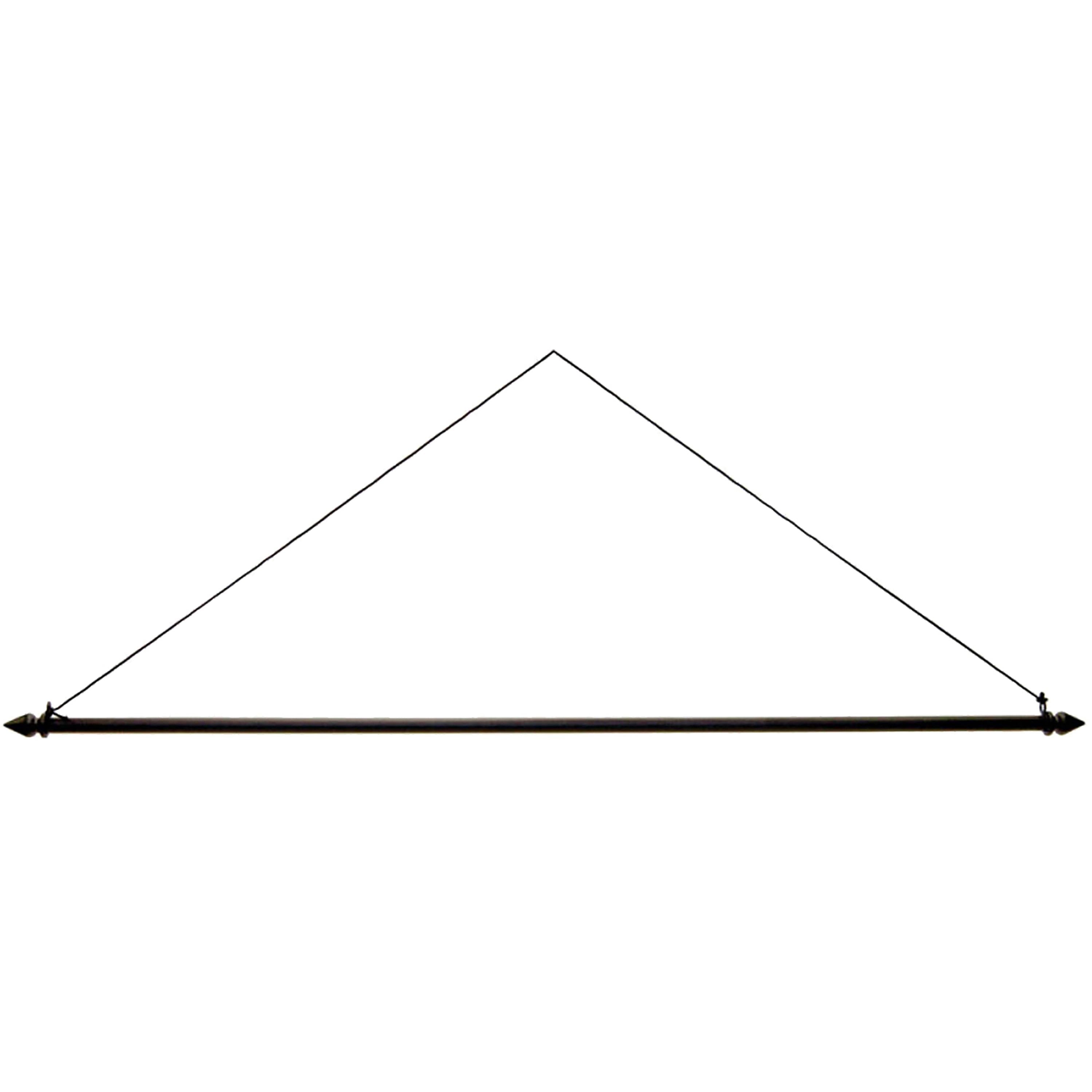 House Size Metal Dowel Flag Hanger