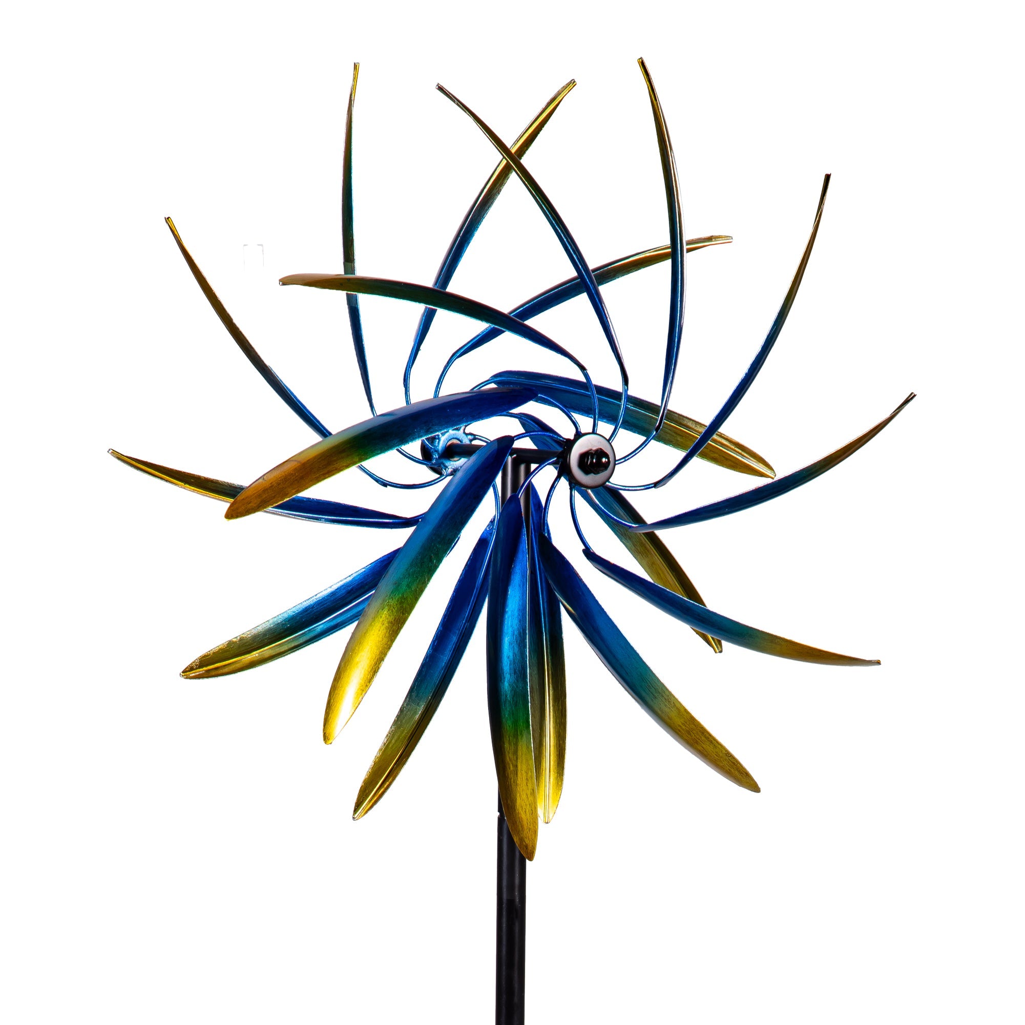 Metal Whirlwind Wonder Wind Spinner 75"H