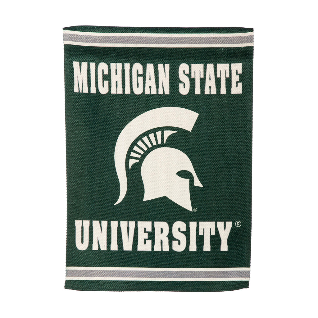 Embossed Suede Flag, GDN Size, Michigan State University