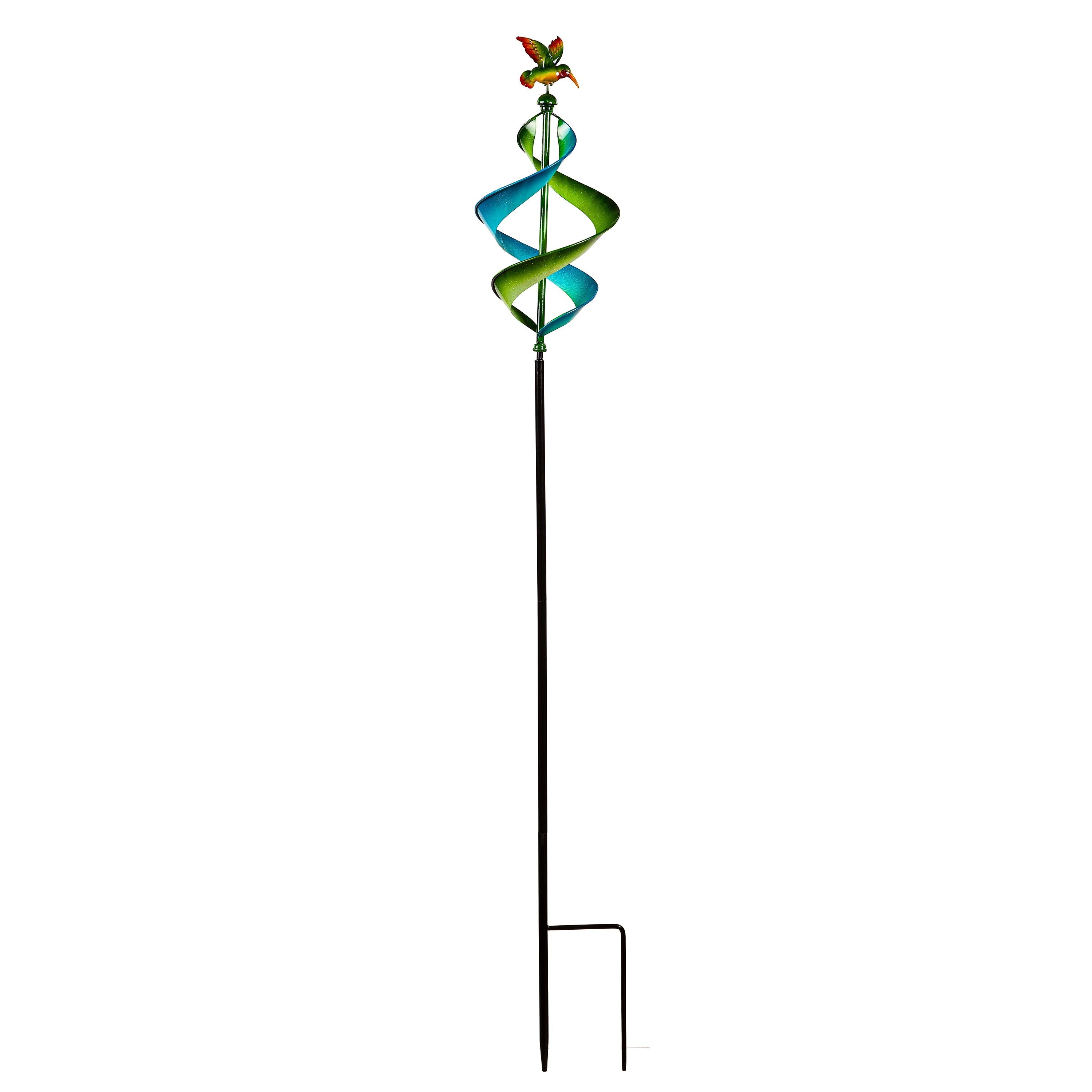 70"H Bird Spiral Wind Spinner