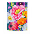 Bold Flowers Suede House Flag