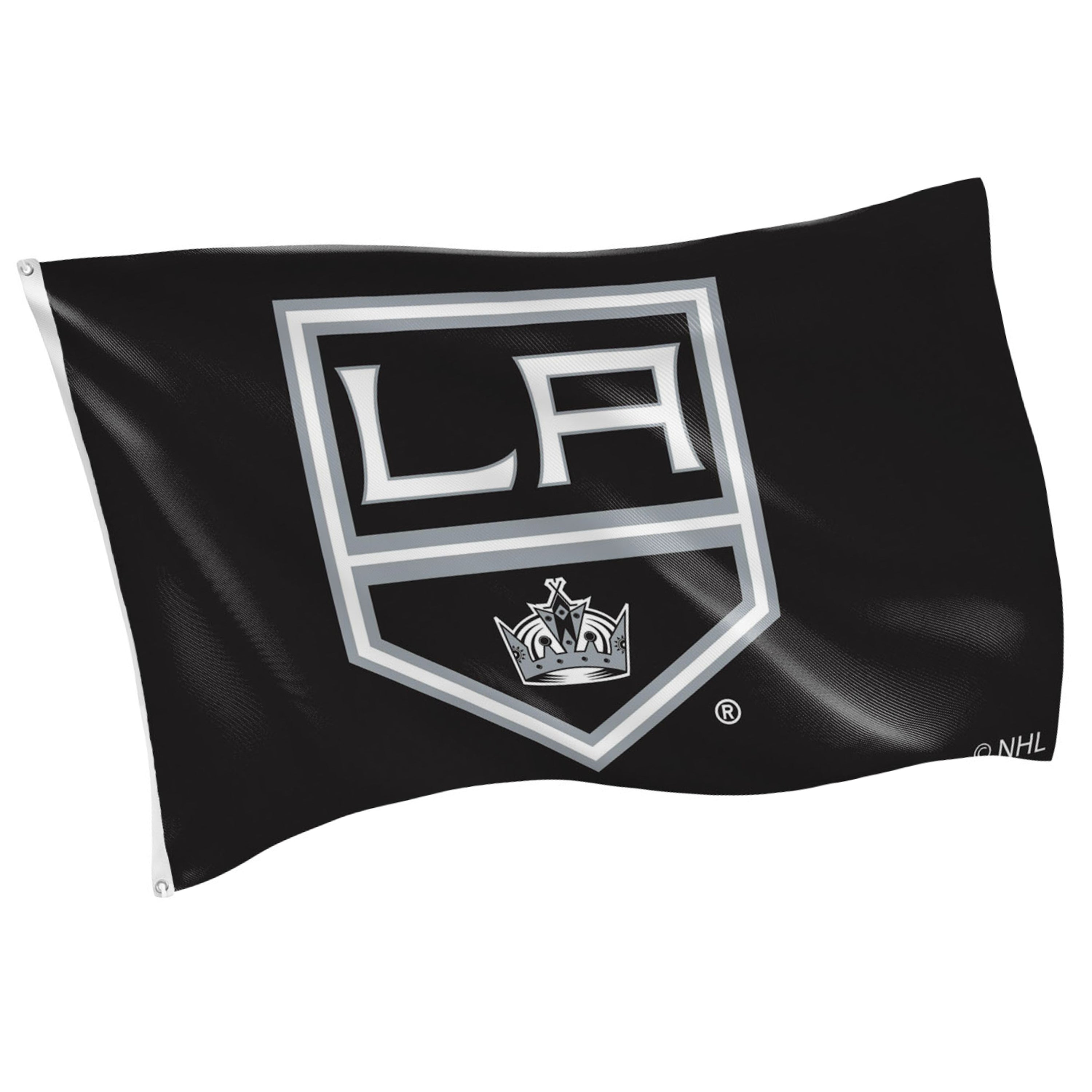 Los Angeles Kings Single Sided Flag w/ 2 Grommets, 3'x5'