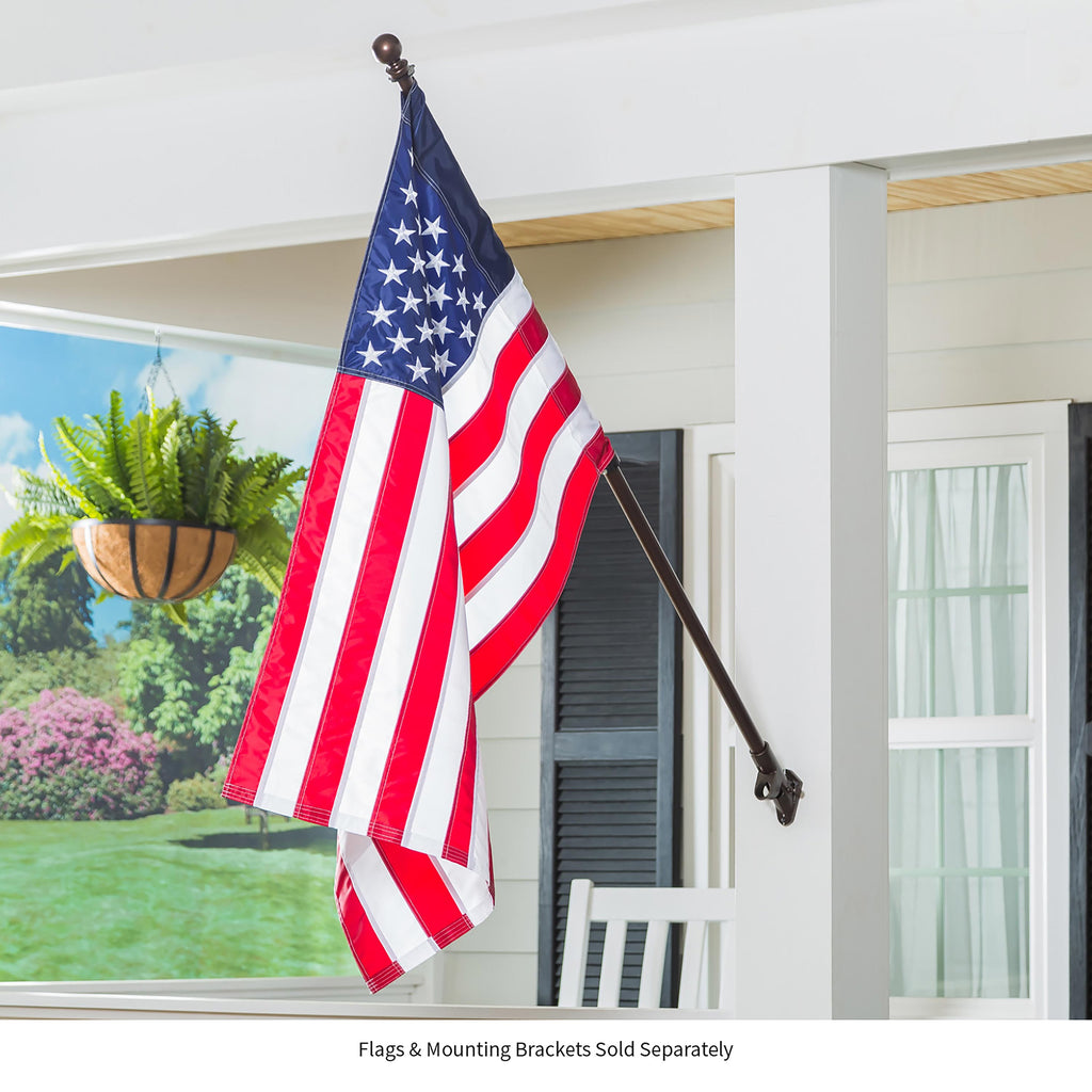 Extendable Metal House Flag Pole