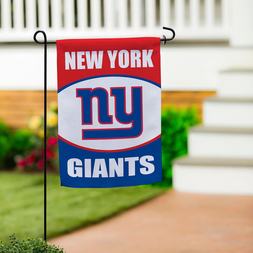 New York Giants Suede Garden Flag