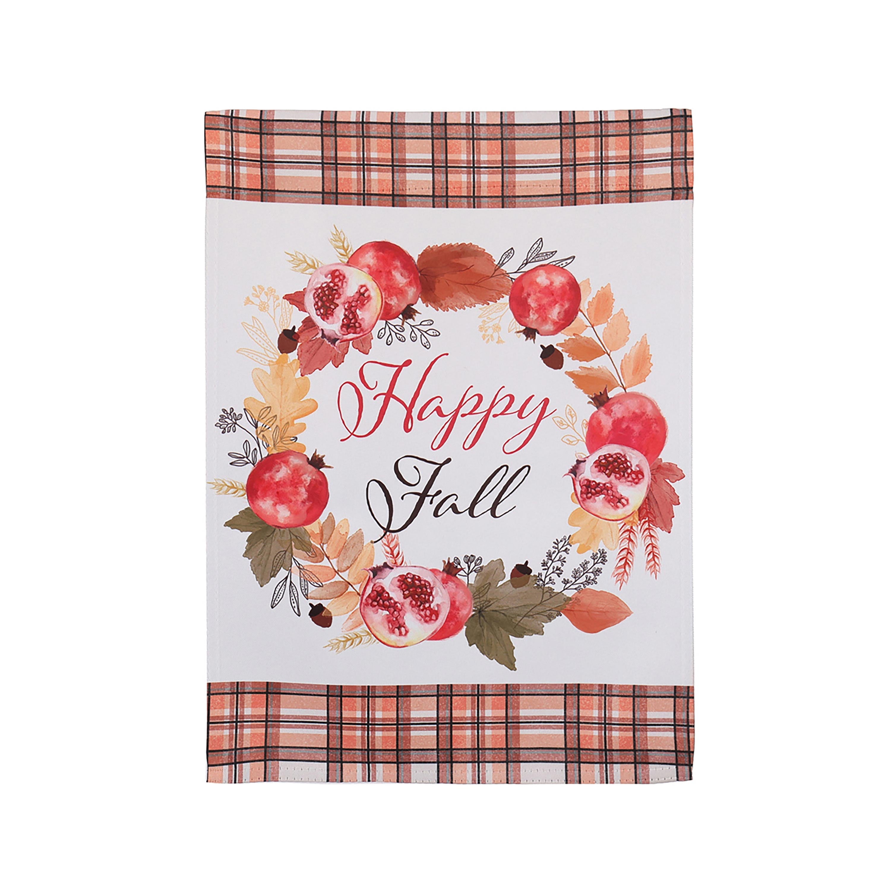 Garden Suede Flag, Happy Falll