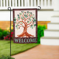 Tree of Life Applique Garden Flag