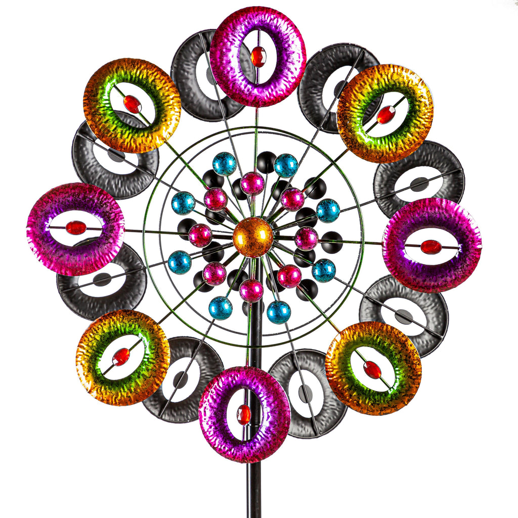 75"H Musical Notes Wind Spinner