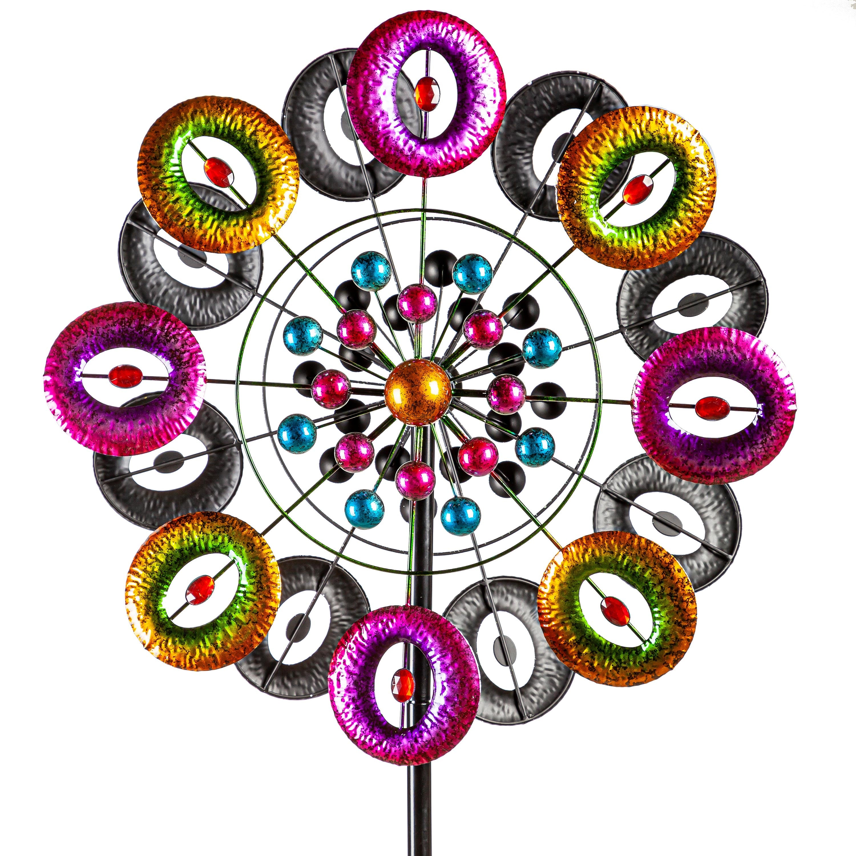 75"H Musical Notes Wind Spinner