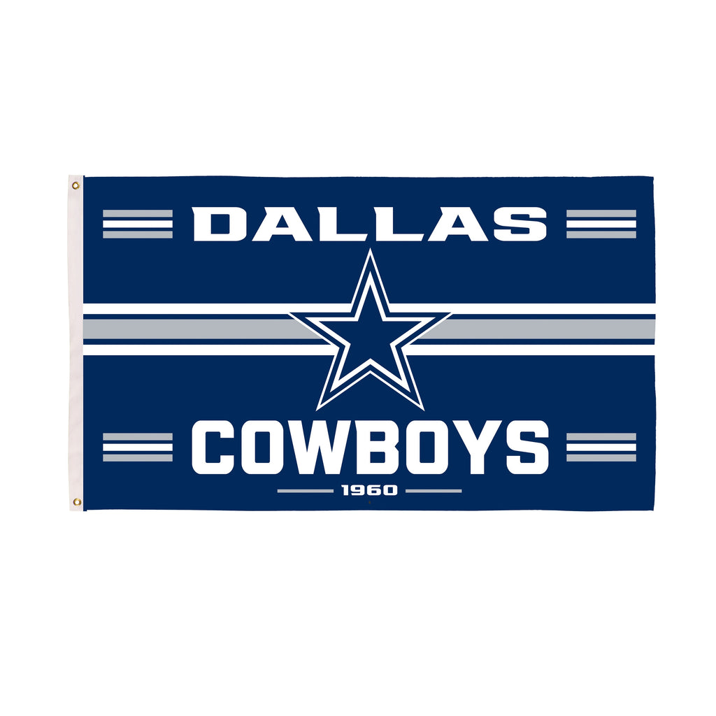 Dallas Cowboys Single Sided Estate Flag with 2 Grommets, 3'x5'