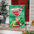 Have A Cup Of Cheer Applique Garden Flag