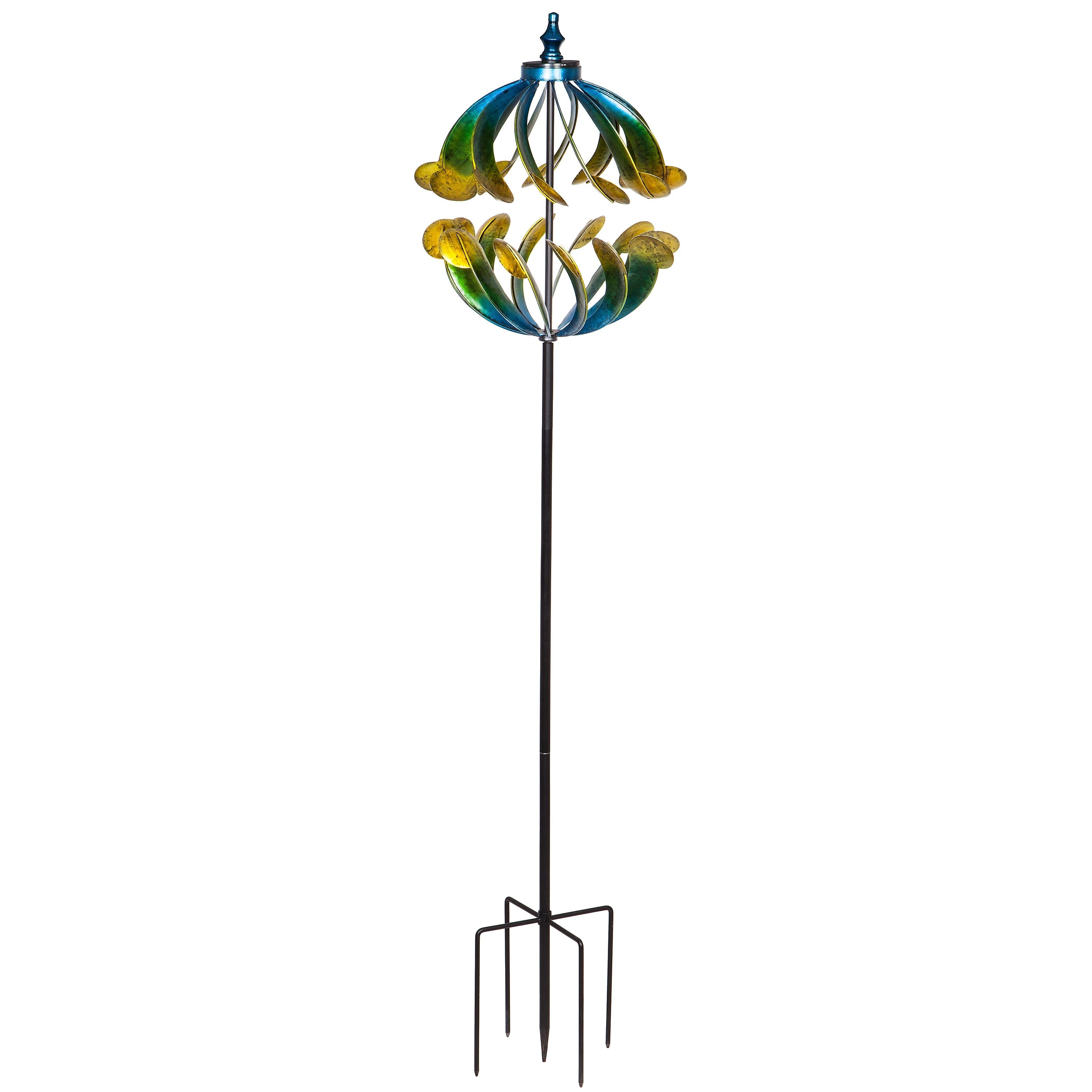 75" Solar Wind Spinner, Oceanic Waves