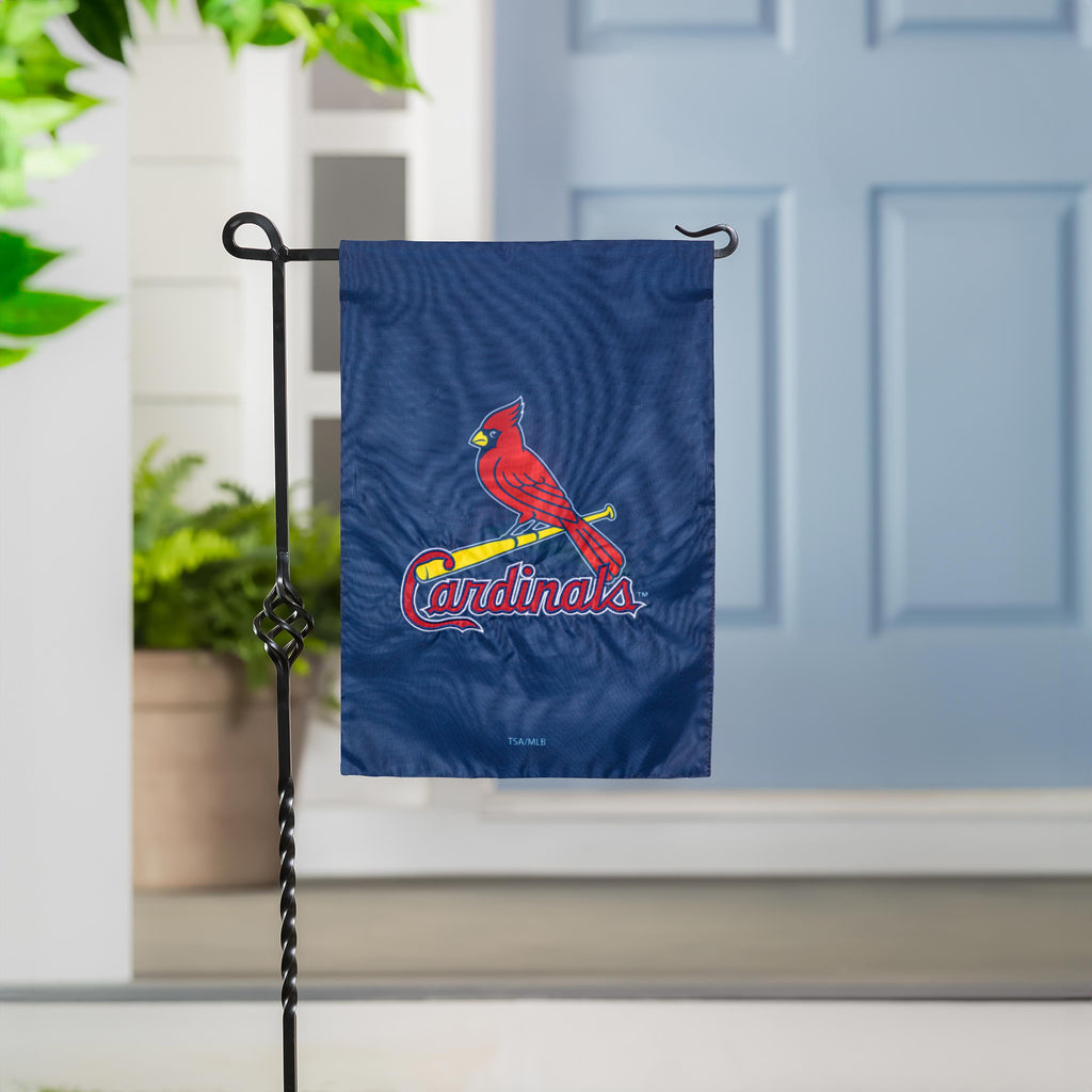 St Louis Cardinals Appliqué Garden Flag