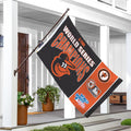 Baltimore Orioles Single Sided Flag w/ 2 Grommets, 3'x5' Multi Win Flag