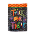 Trick-or-Treat Garden Suede Flag
