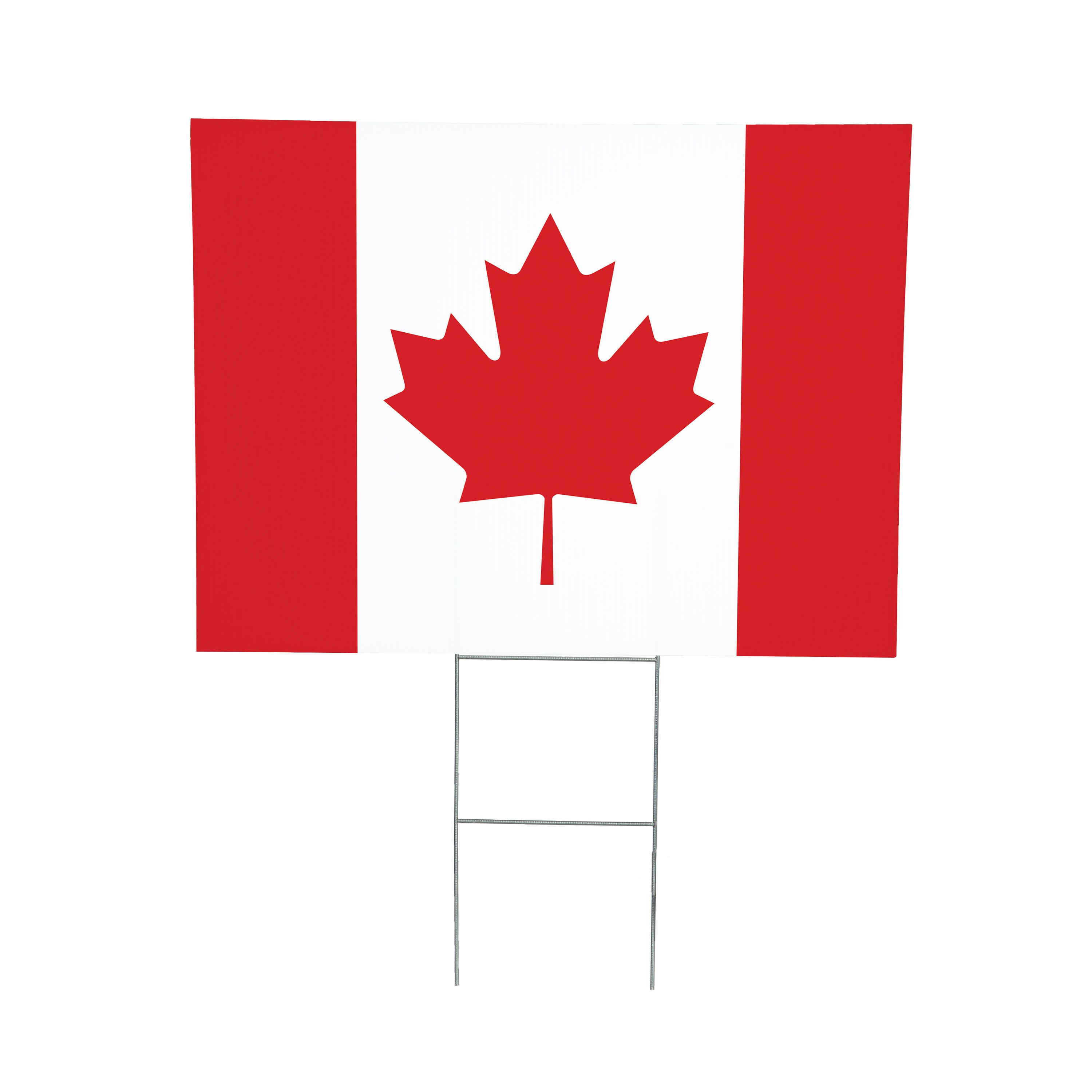 Canada Strong True North Yard Sign, Flag, 24"x18"