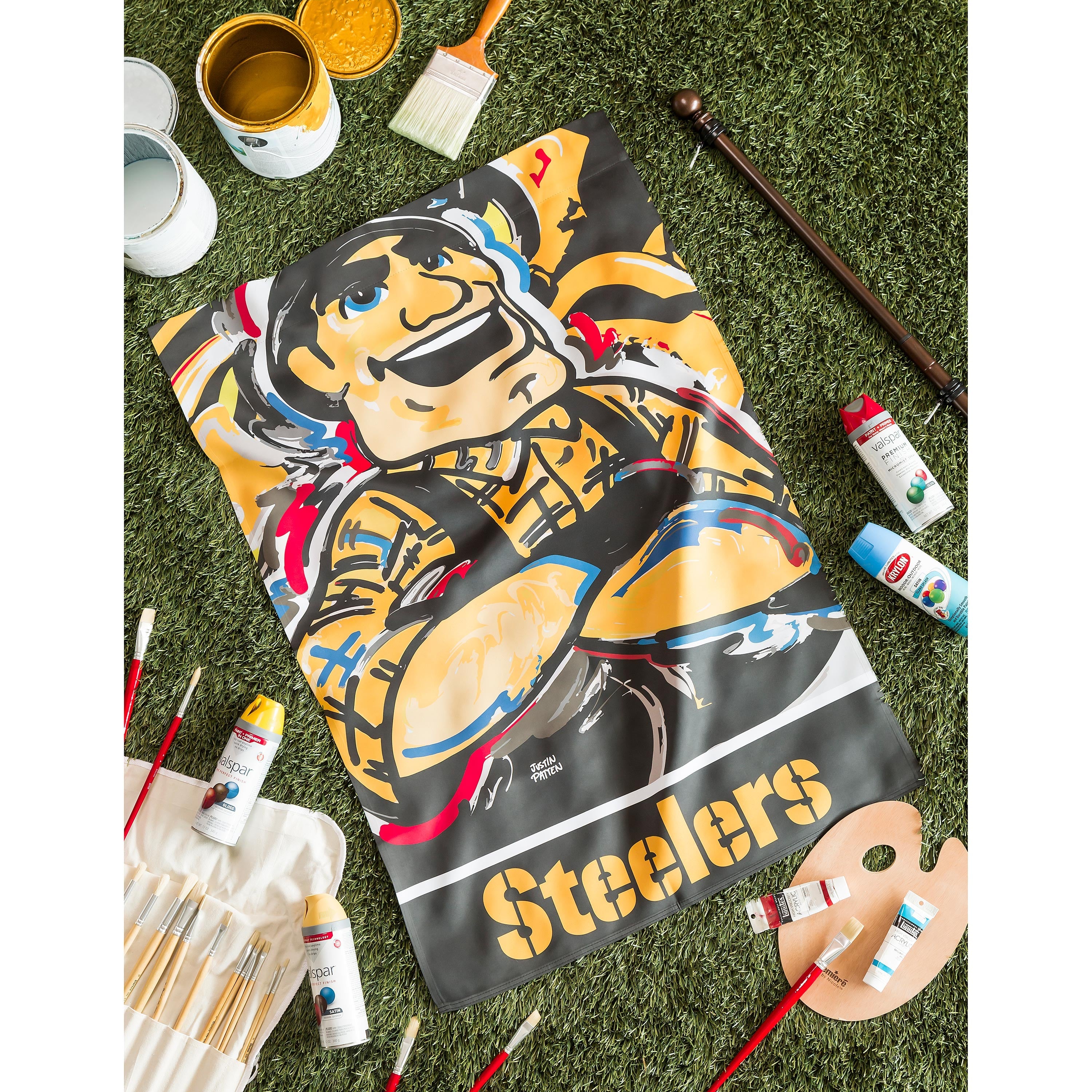 Pittsburgh Steelers, Suede REG Justin Patten