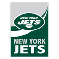 New York Jets Burlap Flag House Size
