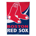 Boston Red Sox Burlap House Flag