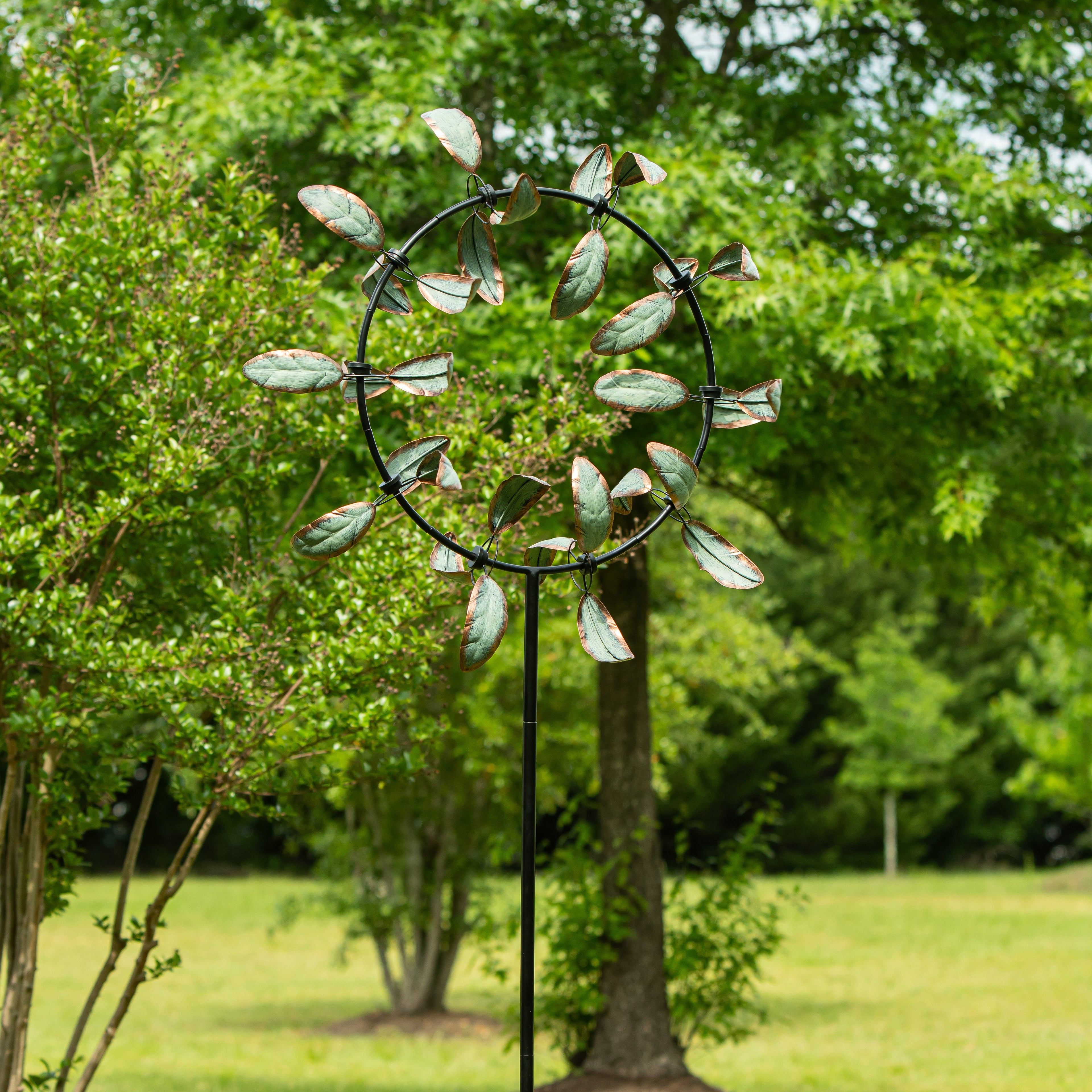 Metal Pinwheel Prism Spinner 91"H