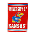 Embossed Suede Flag, GDN Size, University of Kansas