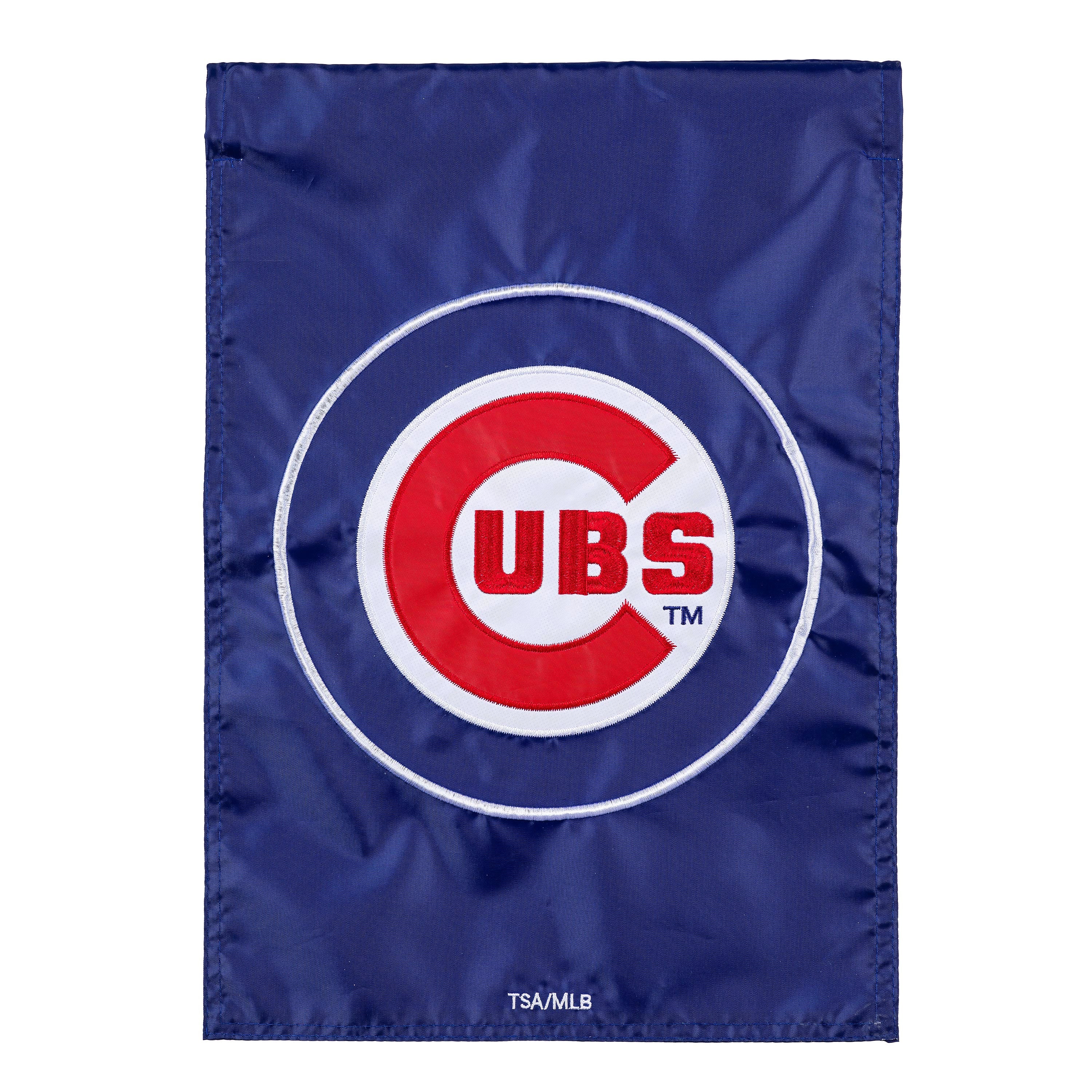 Chicago Cubs Appliqué Garden Flag