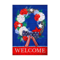 Patriotic Wreath Garden Flat