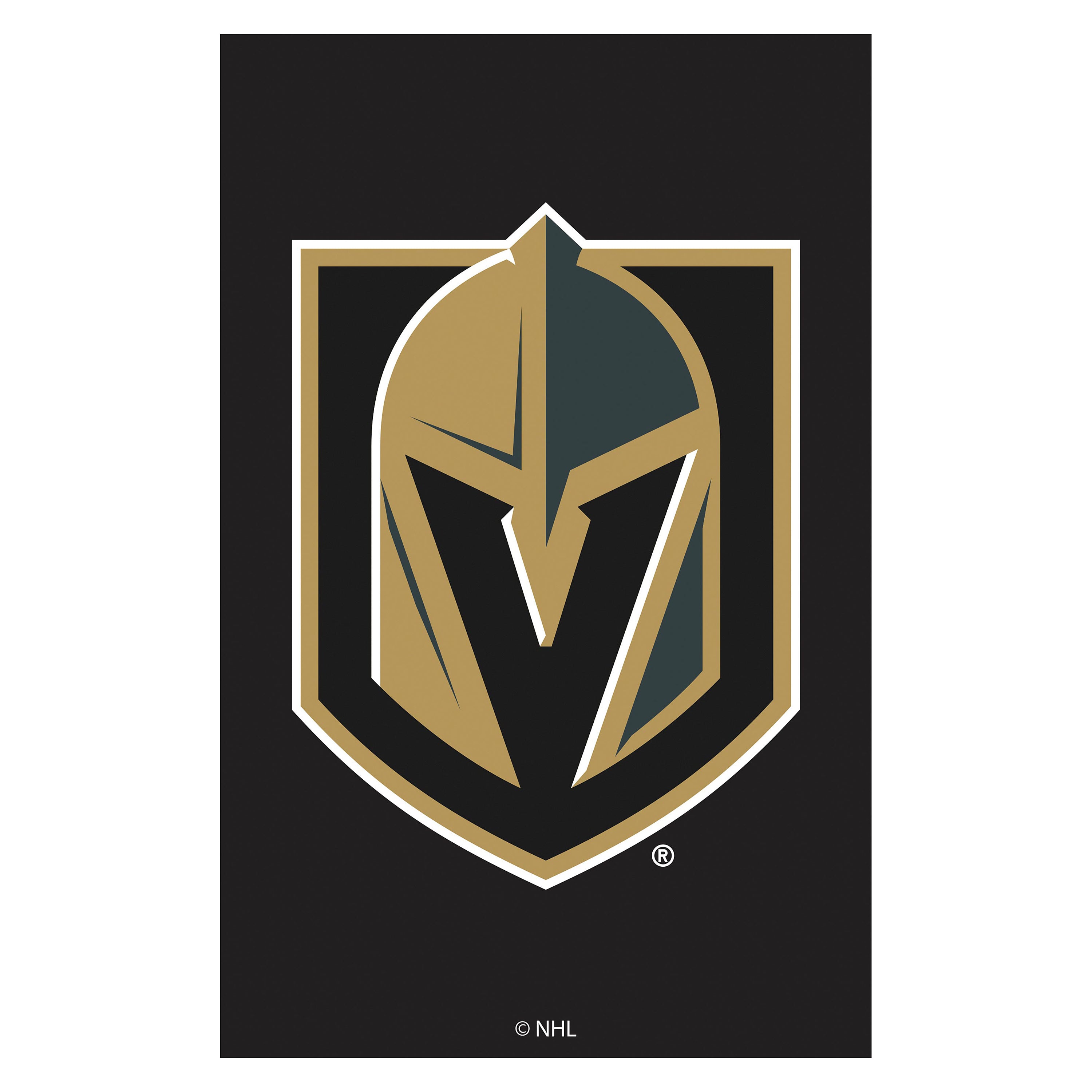 Vegas Golden Knights Appliqué Garden Flag