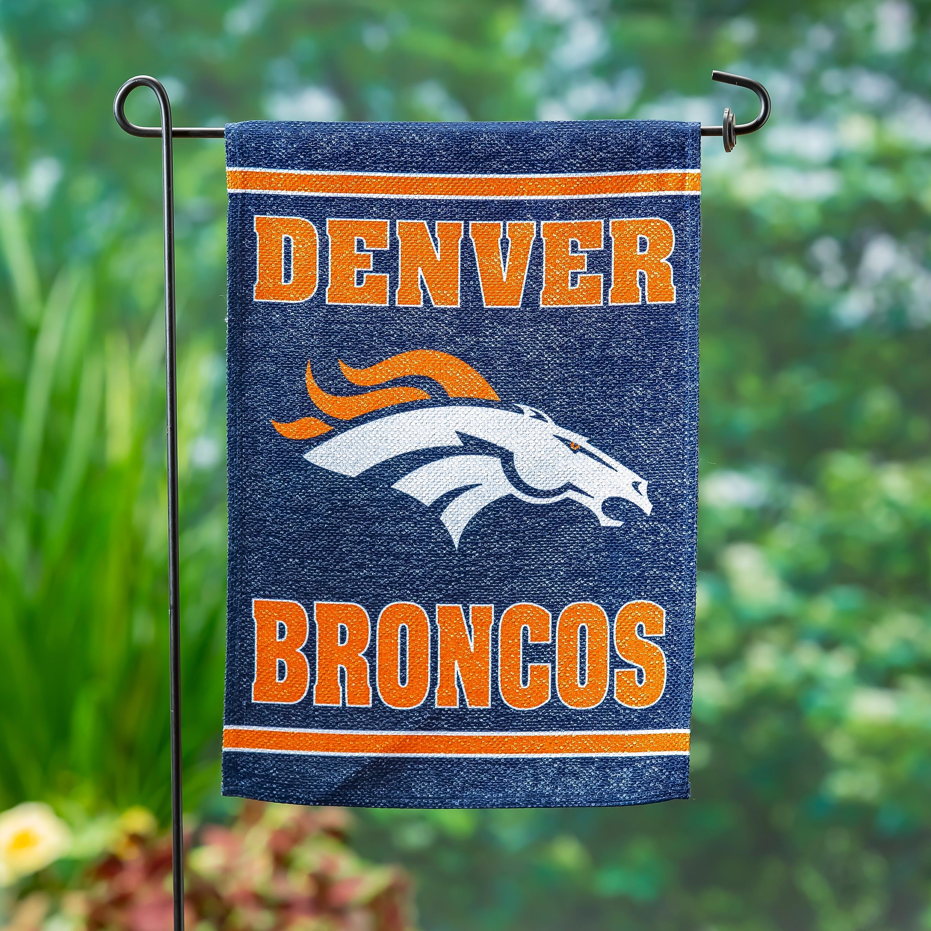 Embossed Suede Flag, GDN Size, Denver Broncos