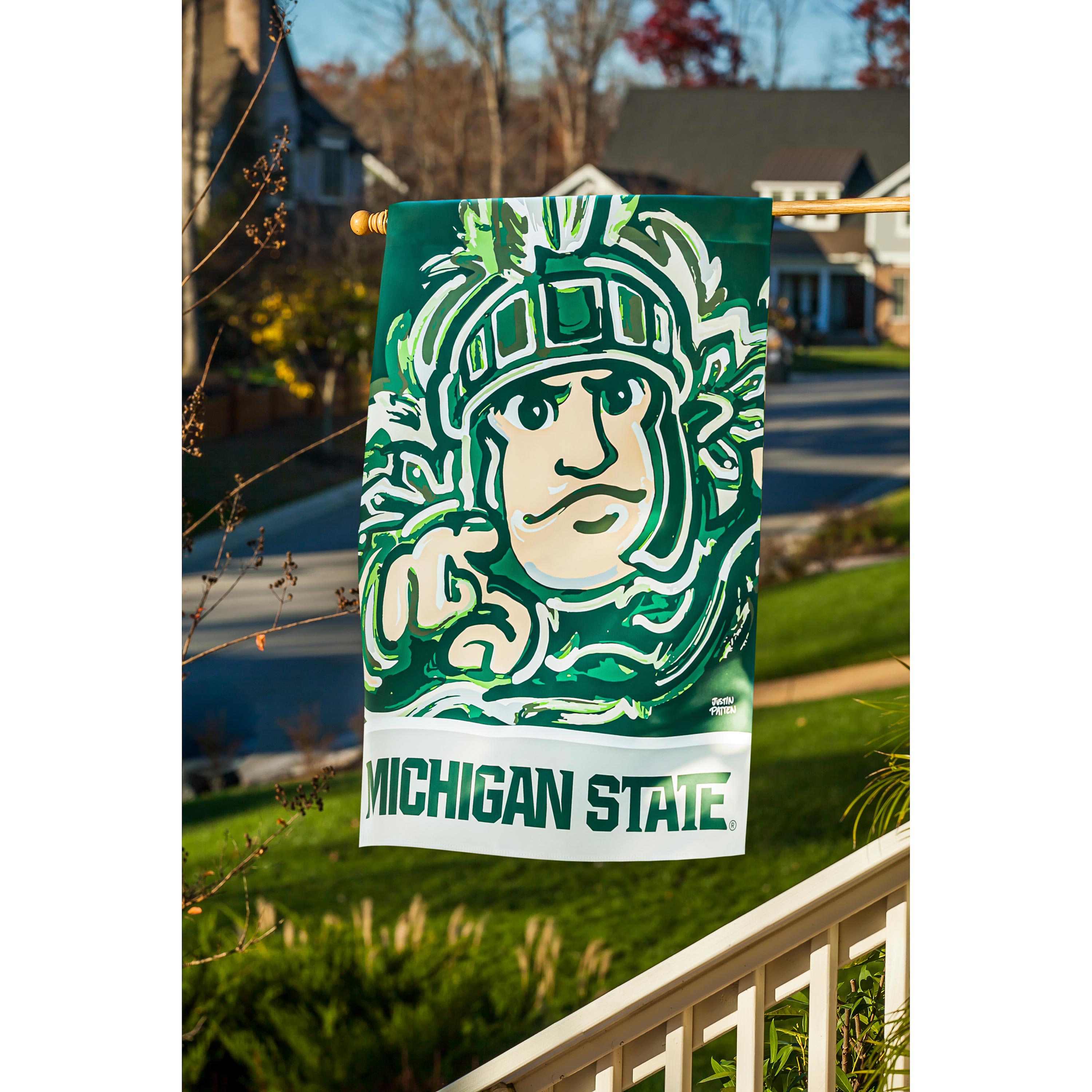 Michigan State University, Suede REG Justin Patten
