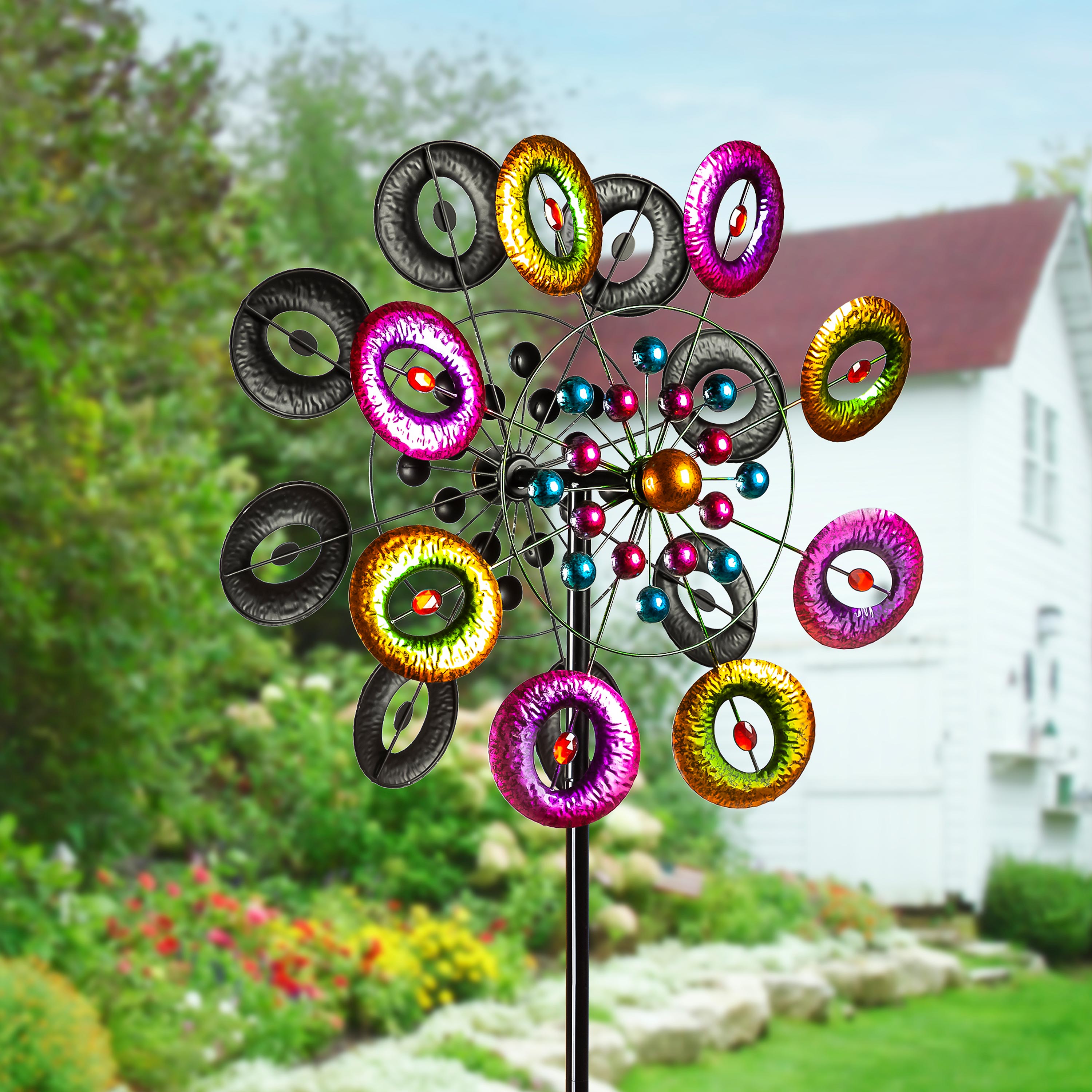 75"H Musical Notes Wind Spinner