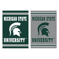 Embossed Suede Flag, House Size, Michigan State University