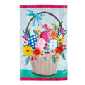 Easter Basket Applique House Flag