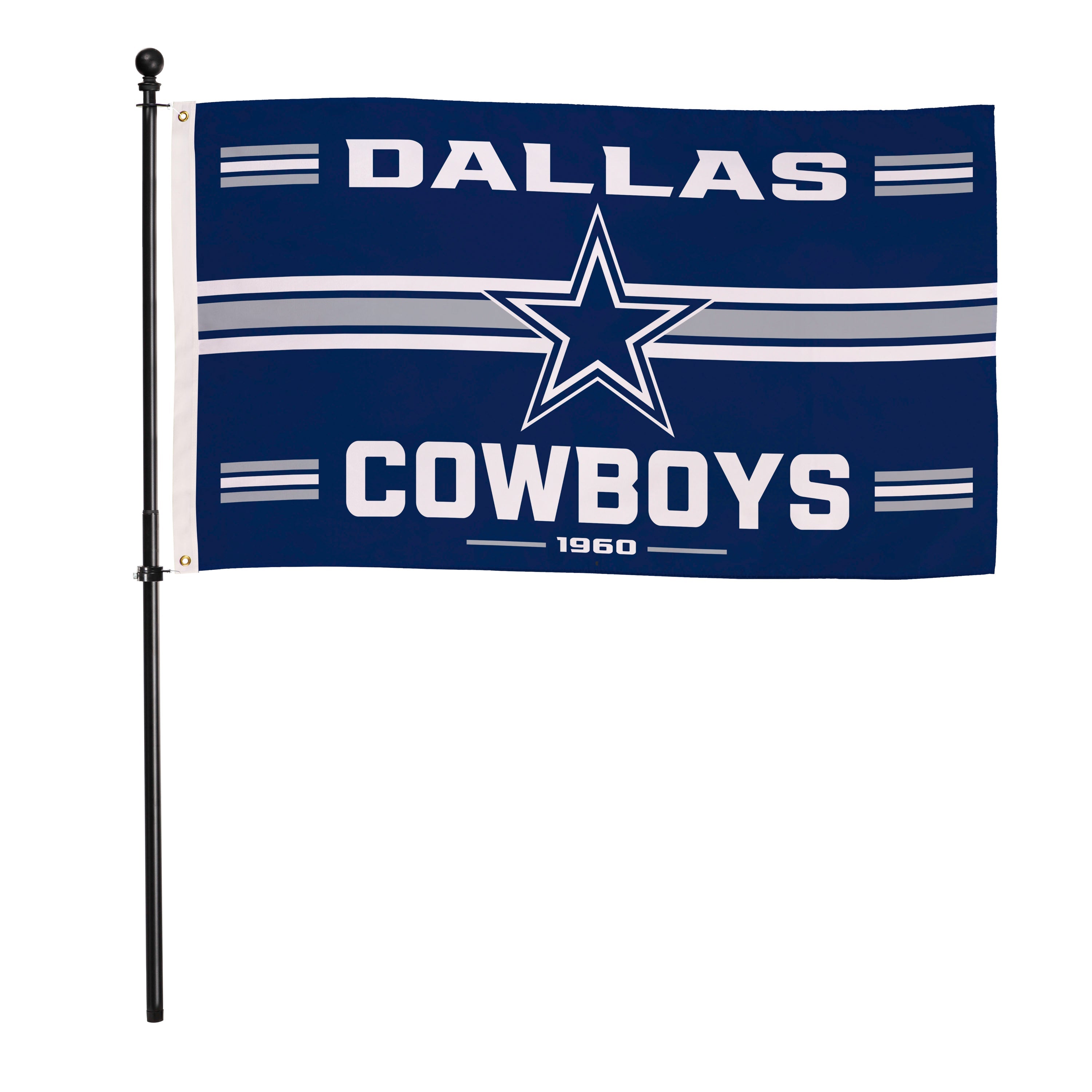 Dallas Cowboys Single Sided Estate Flag with 2 Grommets, 3'x5'