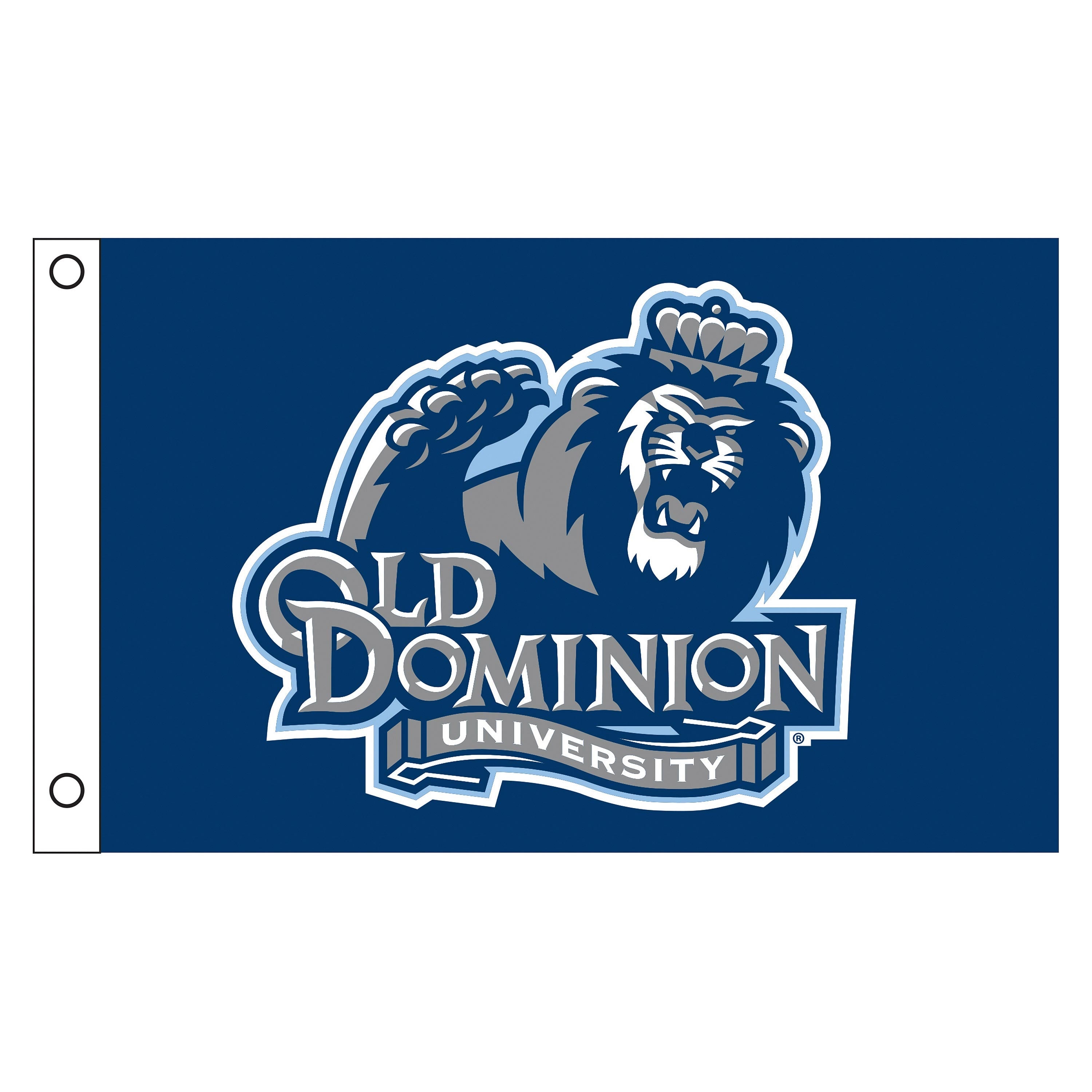 Old Dominion University (ODU) Single Sided Flag w/ 2 Grommets, 3'x5'