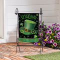St. Patrick's Day Hat Suede Garden Flag