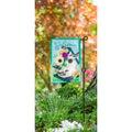 Garden Birdhouse Garden Linen Flag