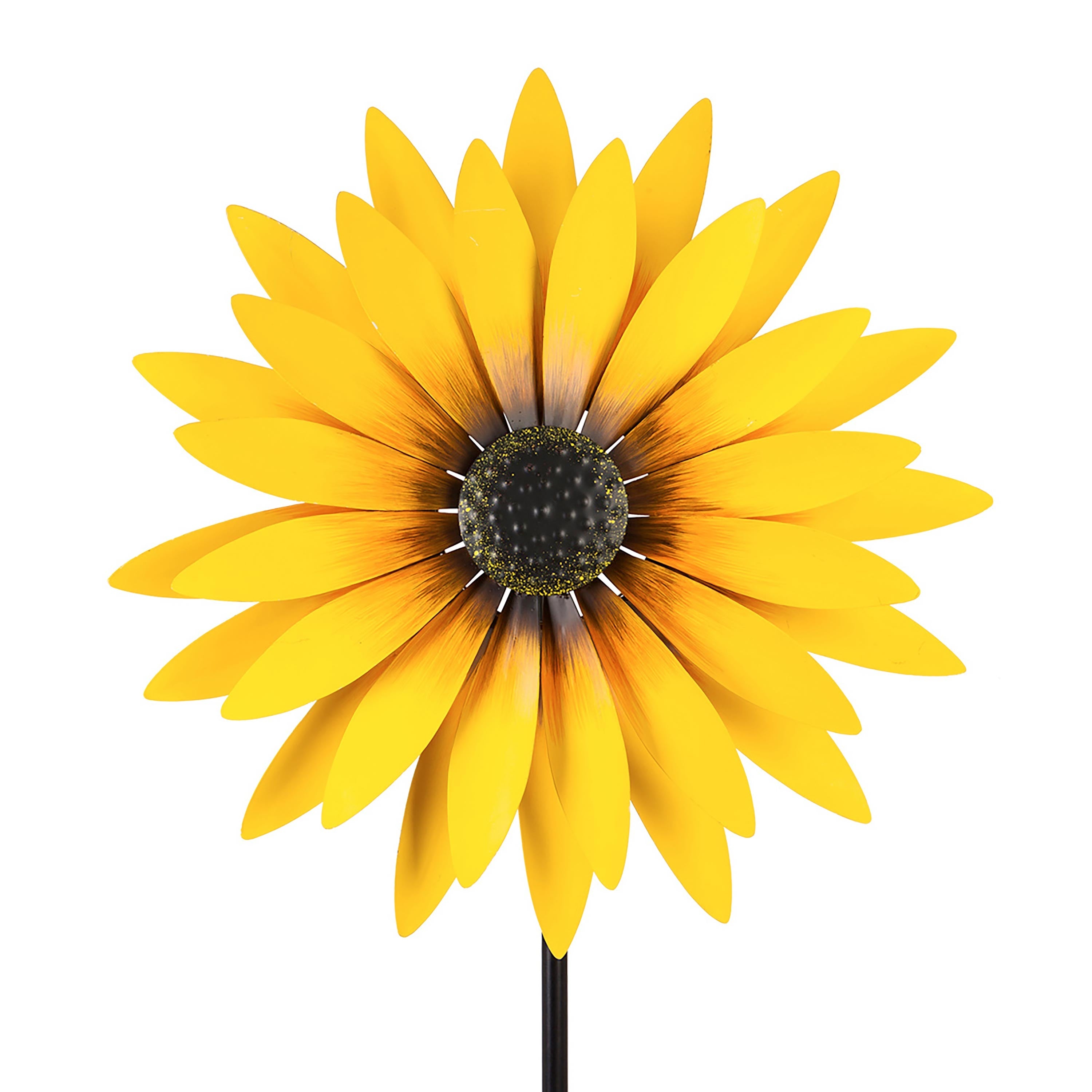 Hillside Pasture Wind Spinner, Sunflower Statement Wind Spinner, 75"H
